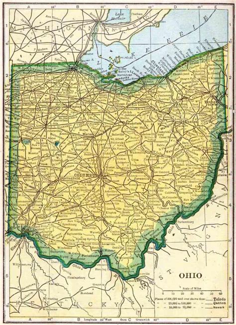 1910 Ohio Census Map Access Genealogy
