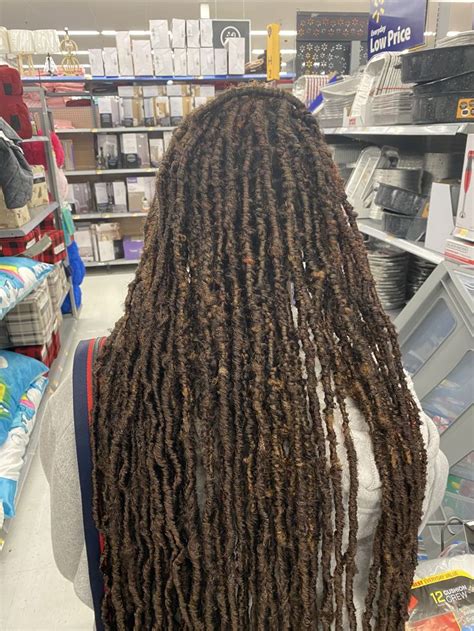 How to style up with soft dreadlocks. Soft Faux Loc$ - Distressed soft locs in 2020 | Locs ...