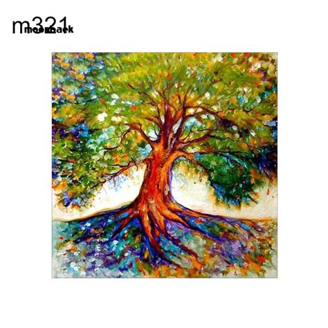 Gambar Pohon Warna Warni