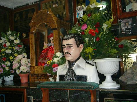 malverde bust in culiacan mexico jesus malverde is consid… flickr