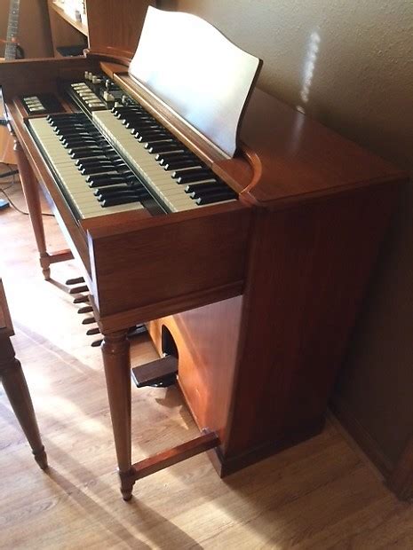 Hammond M3 Spinet Organ Complete Bench And Pedals Reverb
