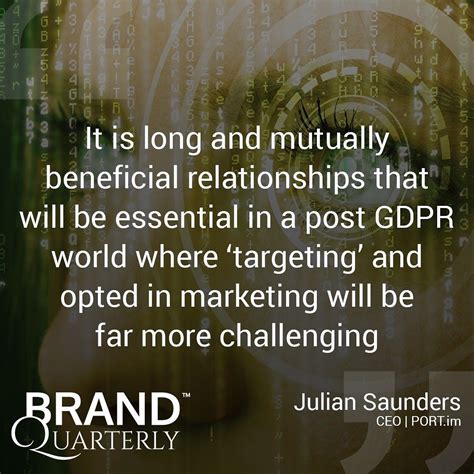 It Is Long And Mutually Beneficial Relationships That Will Be Essential In A Post Gdpr World