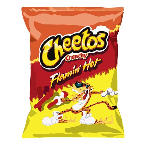 Flamin Hot Cheetos Sticker Pegatinas Bonitas Listas Para Hacer La Maleta Botella De Agua De