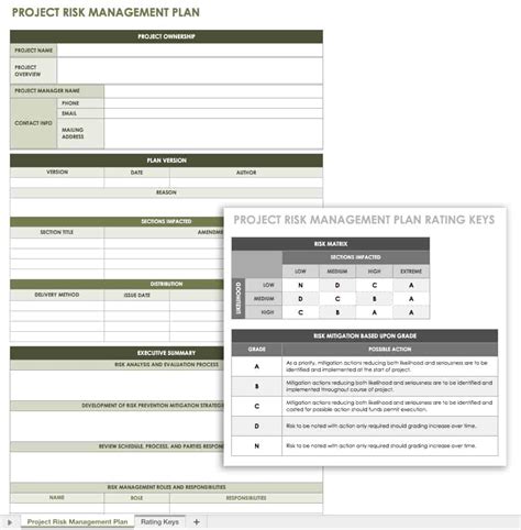 Free Risk Management Plan Templates Smartsheet How To Write A