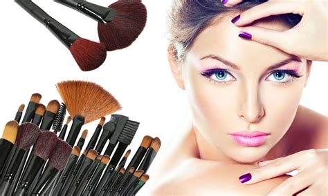 Professional Makeup Brush Set Groupon Goods