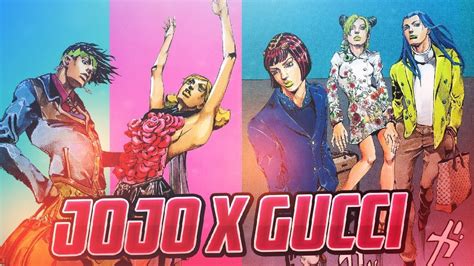 Jojo X Gucci Manga Y Moda Youtube