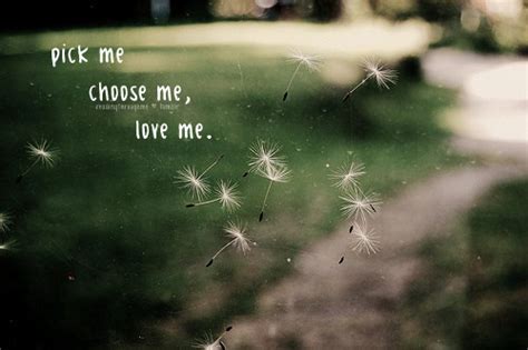 Choose me, because when something is that right, you aren't supposed to let it go. Pick me. Choose me. Love me. by HahaaCakes on DeviantArt