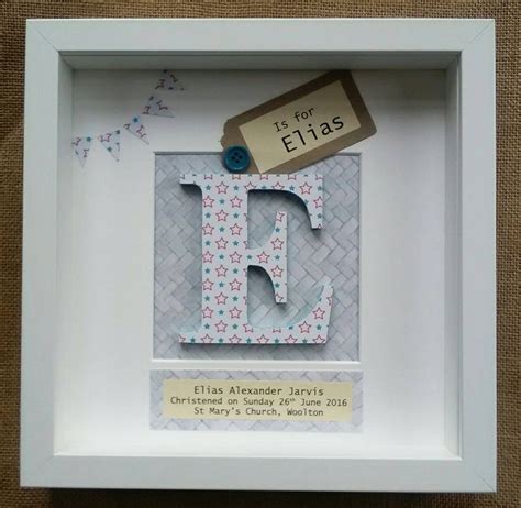 Personalised Wooden Letter Picture Etsy