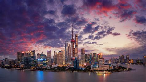 3840x2160 Resolution Shanghai City China 4k Wallpaper Wallpapers Den