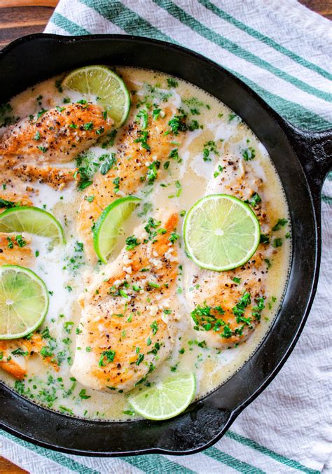 Looking for easy to make chicken recipes on the whole 30 diet? Coconut Lime Chicken | Recipe (With images) | Coconut lime ...