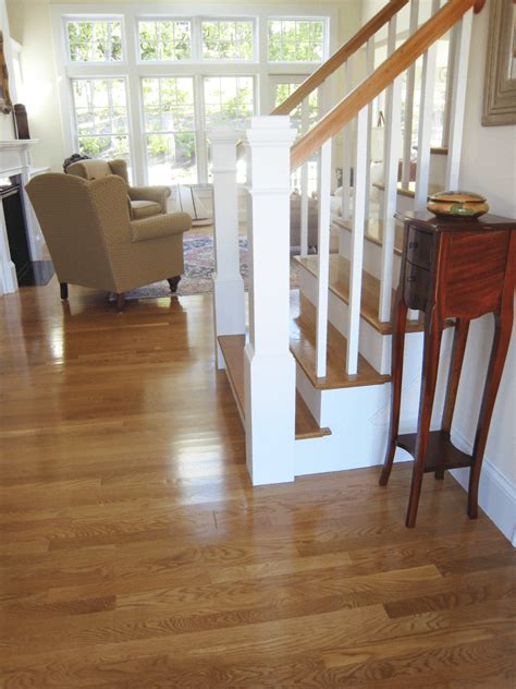 Oak has become one of the most popular types of hardwood flooring ideas that can seamlessly be installed either throughout the home interior decor or in one. Prefinished White Oak Flooring Hardwood
