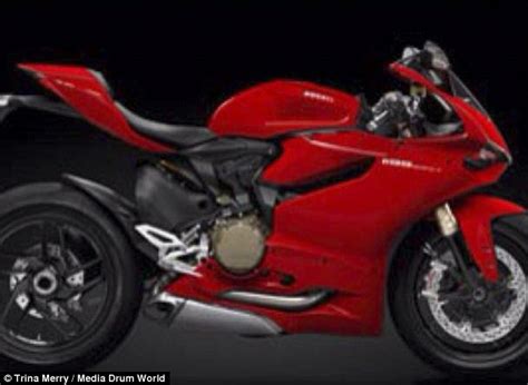 Trina Merry Uses Nude Models To Form Replica Of Ducati Motorcycle Daily Mail Online