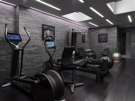 Look for used equipment and accessories for your fitness room that are high quality for a low price. Bespoke, high end home gym design l RCH Raw Corporate ...