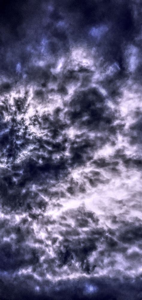 Clouds Sky Overcast Wallpaper 1440x3040
