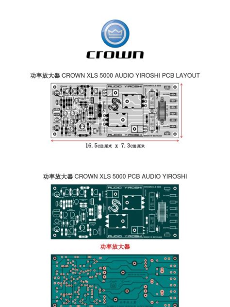 Crown audio xls 5000 instruction manuals and user guides. PCB XLS5000 | Audio amplifier, Diy amplifier, Electronics circuit