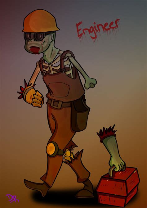 Tf2 Zombie Engineer By Datpurple On Deviantart