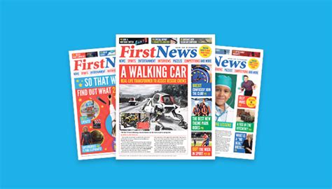 First News Try 3 Issues For Just £1 With First News Ohmydosh