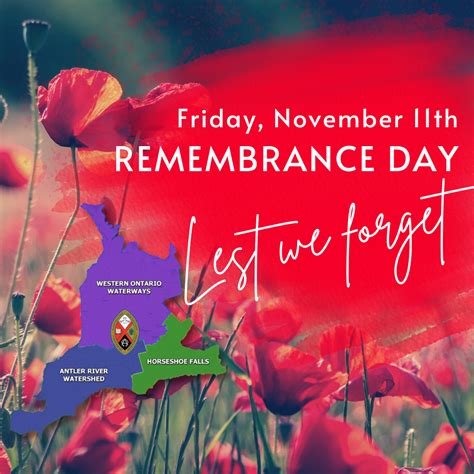 Remembrance Day Western Ontario Waterways Regional Council