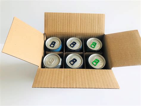 6 X 330ml Beer And Cider Can Shipping Box Db633