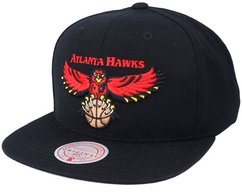 ✓ fast dispatch ✓ legendary customer. Atlanta Hawks Wool Solid Black Snapback - Mitchell & Ness ...