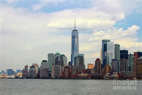 New York City Manhattan Skyline Over Hudson River Photograph By Doc