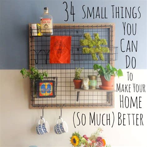 We did not find results for: 34 Small Things You Can Do To Make Your Home Look So Much ...