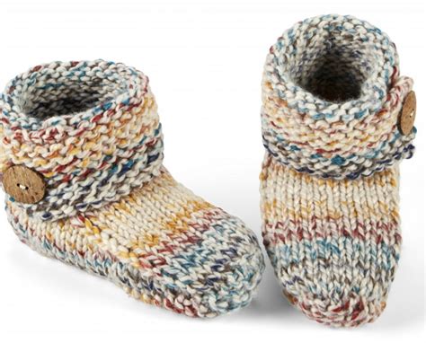 Free Knitting Patterns For Slipper Boots Neveendilyn