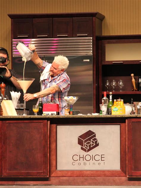We listen to you and design your. Now that's a Guy size Martini!!! Guy Fieri with Choice Cabinet. | Kitchen cabinet design ...