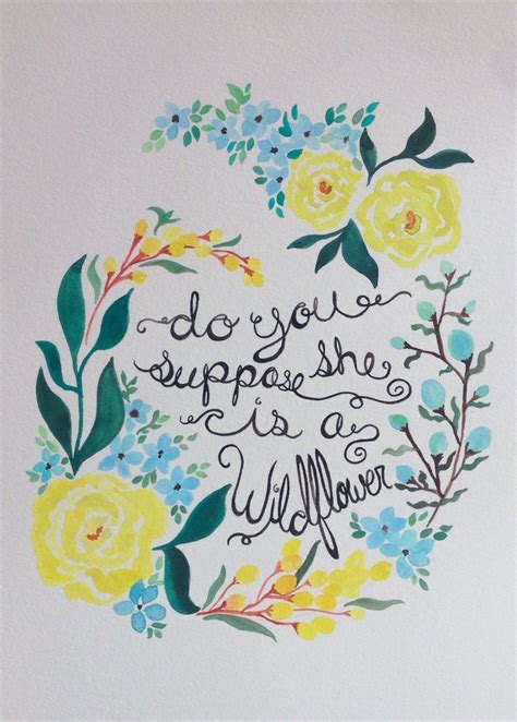 Harriet bee do you suppose she is a wildflower quote alice in wonderland nursery wall decal. A personal favorite from my Etsy shop https://www.etsy.com ...