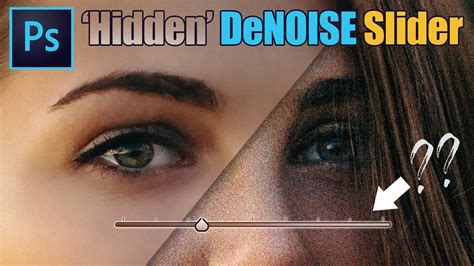Truly Remove Noise In Photoshop Using This Incredible Hidden Slider
