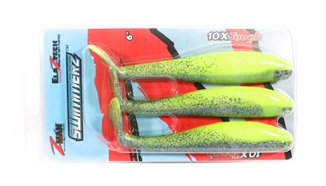 Zman Soft Lure Swimmerz 6 Inch 3 Per Pack Sexy Mullet 4936