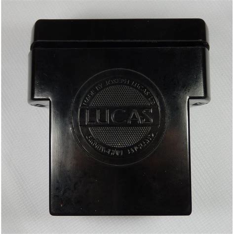 LUCAS Classic Motorcycle Lucas "T" Shaped Battery Box With ...