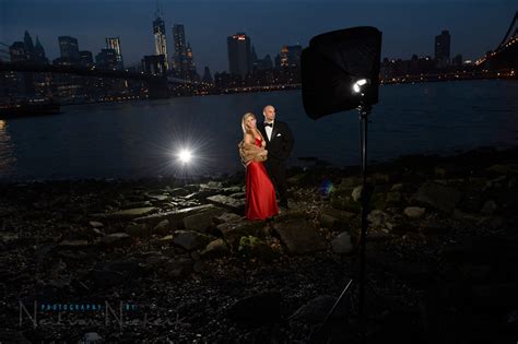 Night Time Photo Session Using Off Camera Flash Tangents