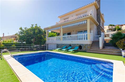 Holiday Home Cunit Costa Dorada Villa Spain For Rent Rossini Costa