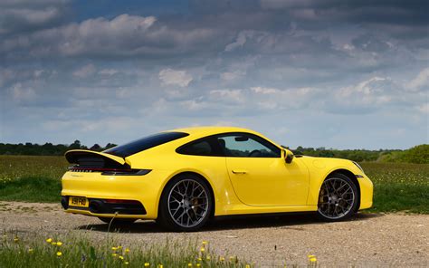 3840x2400 Porsche 911 Carrera 4s Yellow 2019 4k Hd 4k Wallpapers
