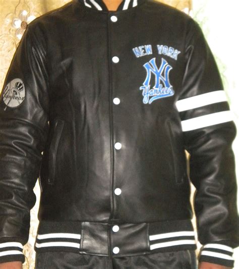 Varsity Jacket All Leather Custom Made For Customer 300 Leather