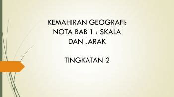 Dskp Geografi Tingkatan 2
