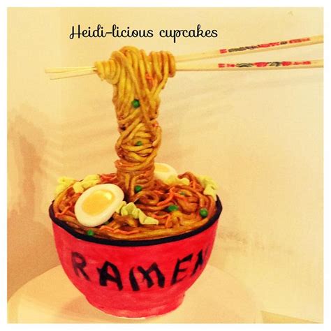 Ramen Noodle Cake Decorated Cake By CakesDecor