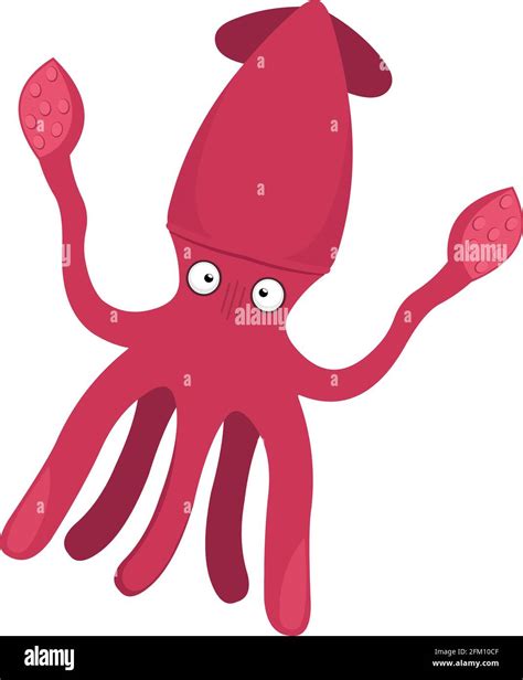 Cartoon Squid Hi Res Stock Photography And Images Alamy