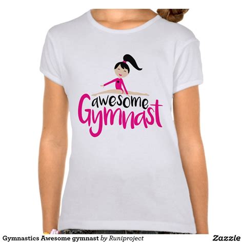 Gymnastics Awesome Gymnast T Shirt Shirts T Shirt Mens