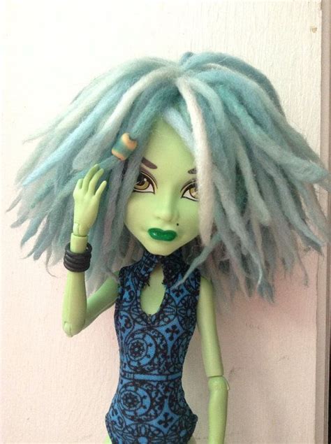 Custom Wig For Bjd Monster High Dolls By Calamitycatcreations 1999
