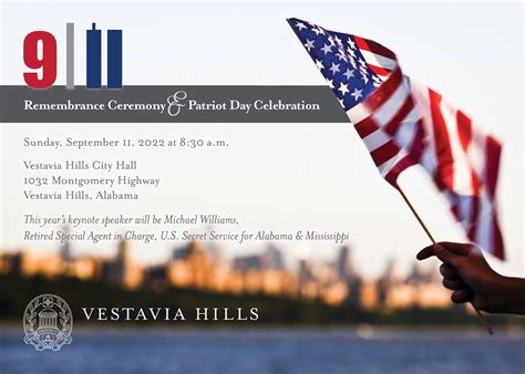 9 11 Remembrance Ceremony And Patriot Day Celebration Vestavia Hills