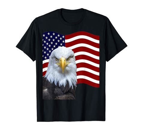 American Eagle Flag Patriot T Shirt Kitilan