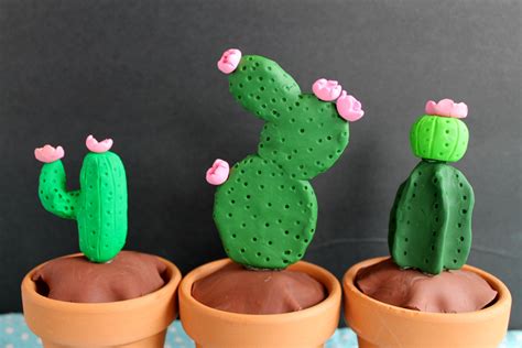 DIY Clay Cactus that ANYONE can make! - The Country Chic Cottage