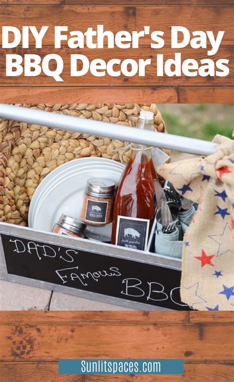 Maybe you would like to learn more about one of these? Easy DIY Father's Day BBQ Decor Ideas in 2020 | Father's ...
