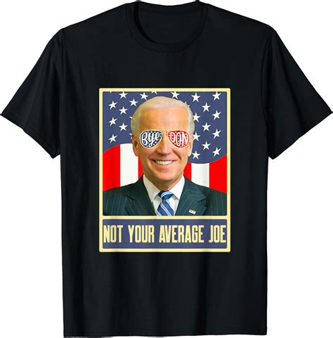 Amazon Com Vote Joe Biden It S Not Your Average Joe T Shirt Clothing Shoes Jewelry