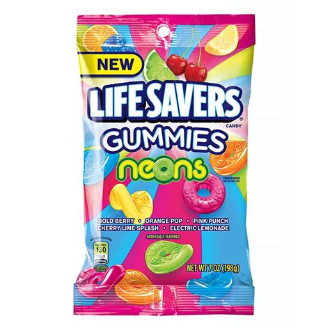Lifesavers Gummies Neon 198g The American Candy Store