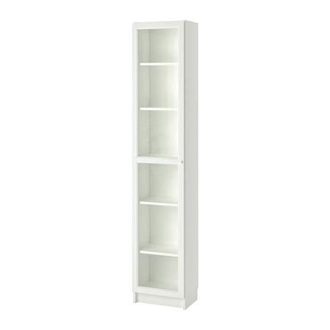 The white frame is matched with transparent. BILLY / OXBERG Bookcase with glass-door - white/glass - IKEA