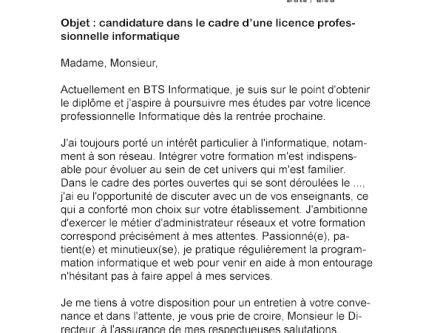 Related posts to lettre de motivation dut informatique parcoursup. lettre exemples: Lettre De Motivation Licence Informatique ...