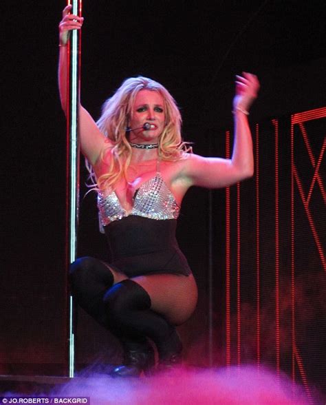 Britney Spears Flaunts Her Enviable Figure On Her Piece Of Me Tour At